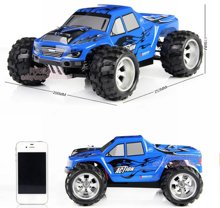 Высококачественный Радиоуправляемый автомобиль 2 4G 1:18 RC 4WD скоростной гоночный