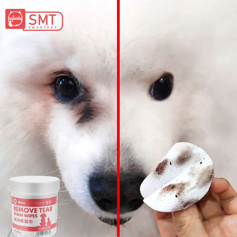 Влажные салфетки SMARTPET 100 шт./компл. для чистки котят и собак кошачий