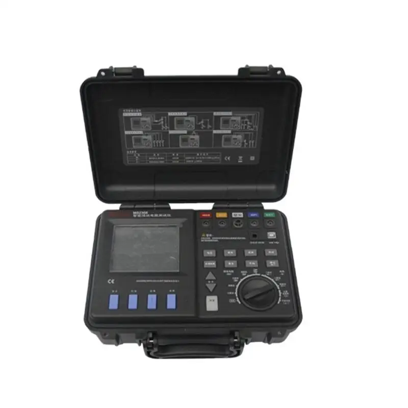 Mestech MS2308 2/3/4 Pole двойной зажим измеритель сопротивления заземления сопротивление