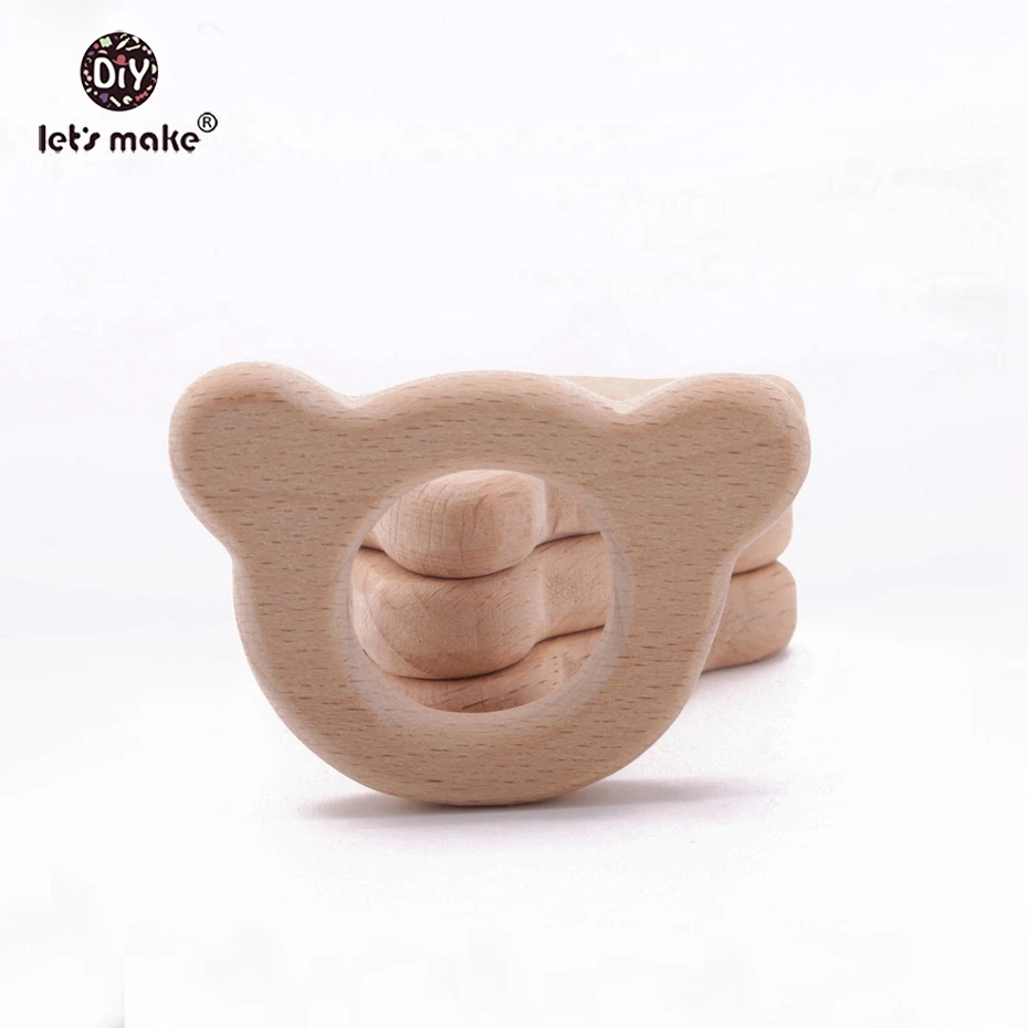 Фото Грызунки из Букового дерева Let's Make 1 шт Подвеска для изготовления ожерелья Грызунки из Букового дерева Let's Make 1 шт Подвеска для изготовления ожерелья