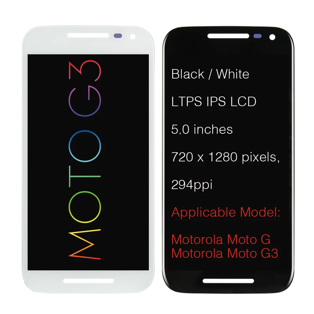 Оригинальный ЖК дисплей для Motorola Moto G3 сенсорный экран замена MOTO G 3rd XT1544 XT1550 XT1541