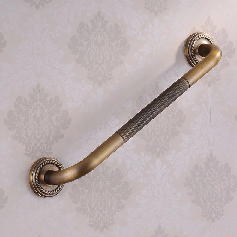 

Solid Brass Antique Grab Bar Bathroom Accessories Bathroom Tub Safety Grab Bar wall mounted bathroom accessories set