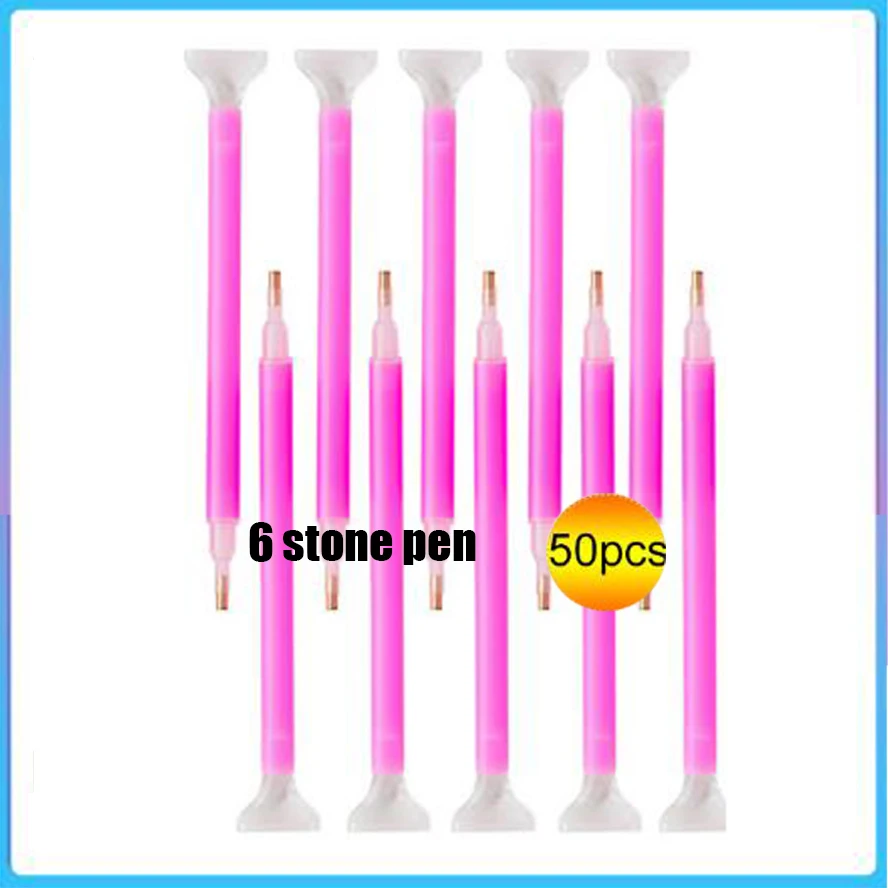 Сделай сам: ручка с бриллиантами инструментов для рисования 50 шт./лот яркие