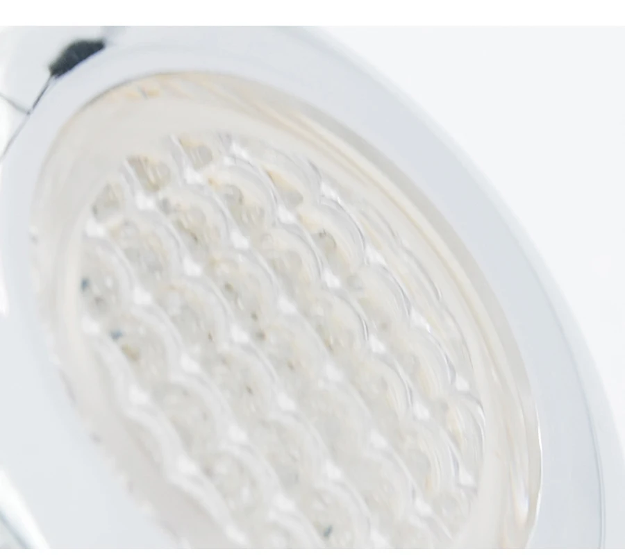 AC 12V Diameter 6.3cm ABS Colorful LED Light For Shower Room 7 Colors Self-Changing Waterproof LED Lighting Bathroom Accessories