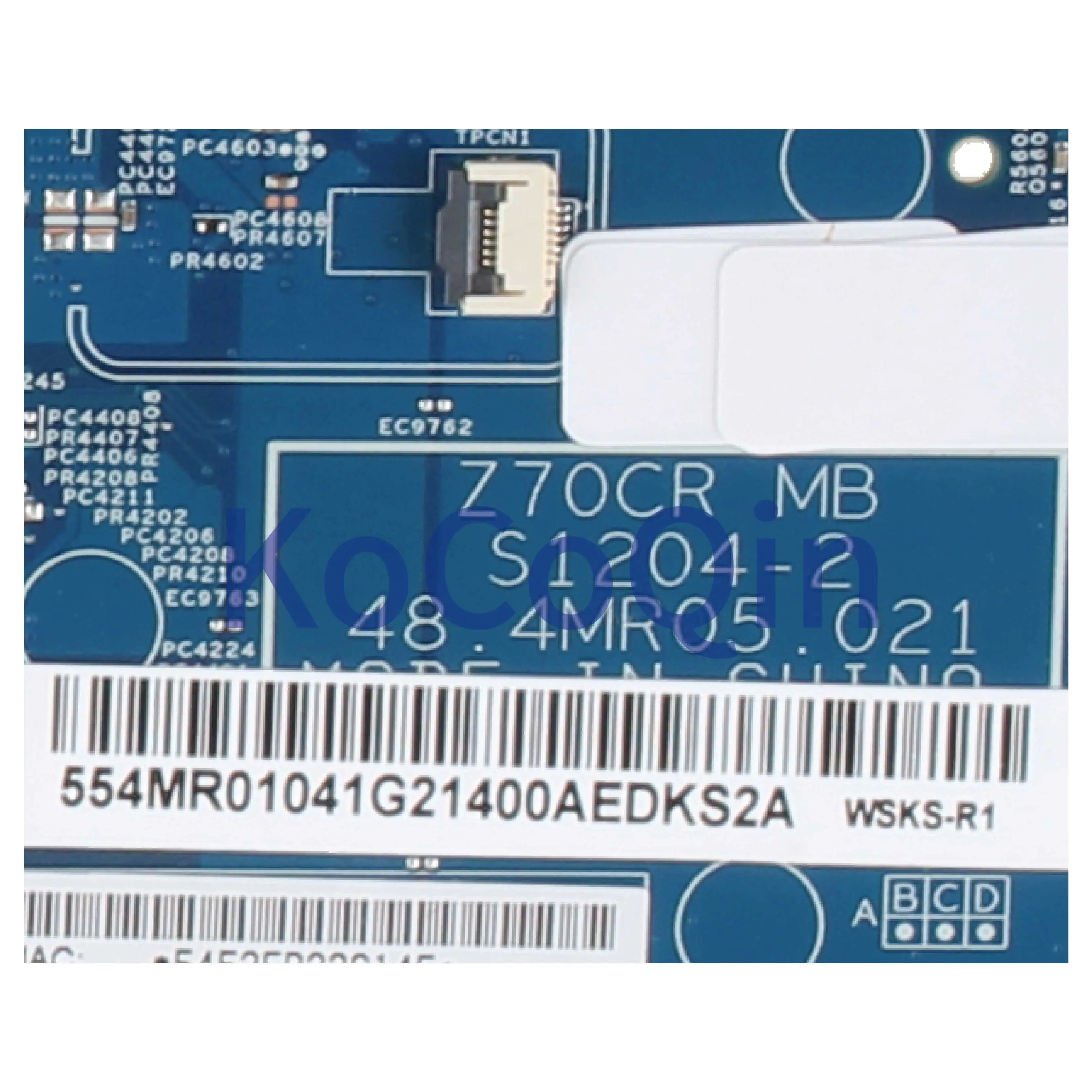 KoCoQin Laptop motherboard For SONY SVE171 SVE1713D1 MBX-267 Mainboard A1884315A S1204-2 48.4MR05.021 HM75 216-0833002 2G | Компьютеры и