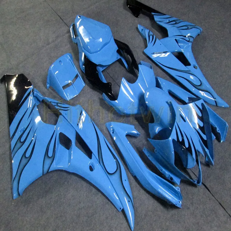 Изготовленный на заказ ABS пластиковый корпус обтекателя мотоцикла для YZF-R6 06 07 YZFR6