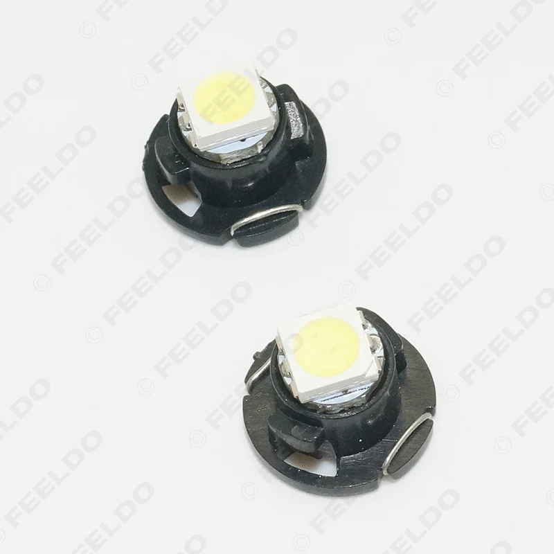 FEELDO 50 шт. автомобильный T4.2 1SMD 5050 Светодиодный Измеритель приборной панели