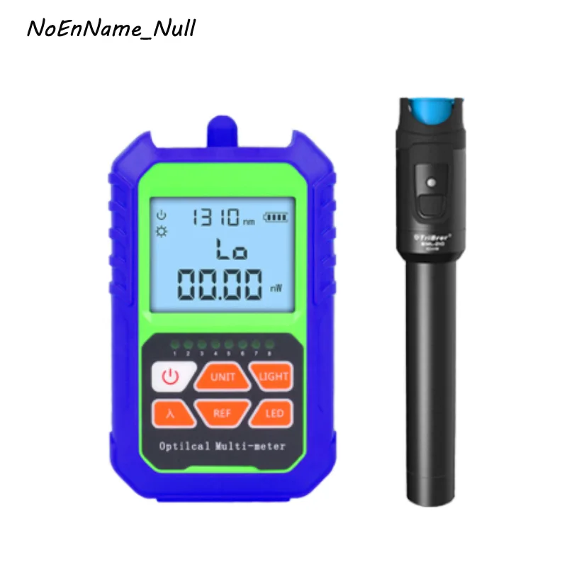 

Rechargeable Optical power meter and RJ45 Network cable tester and 10km 20km 30km Visual Fault Locator Fiber Optic Cable Tester