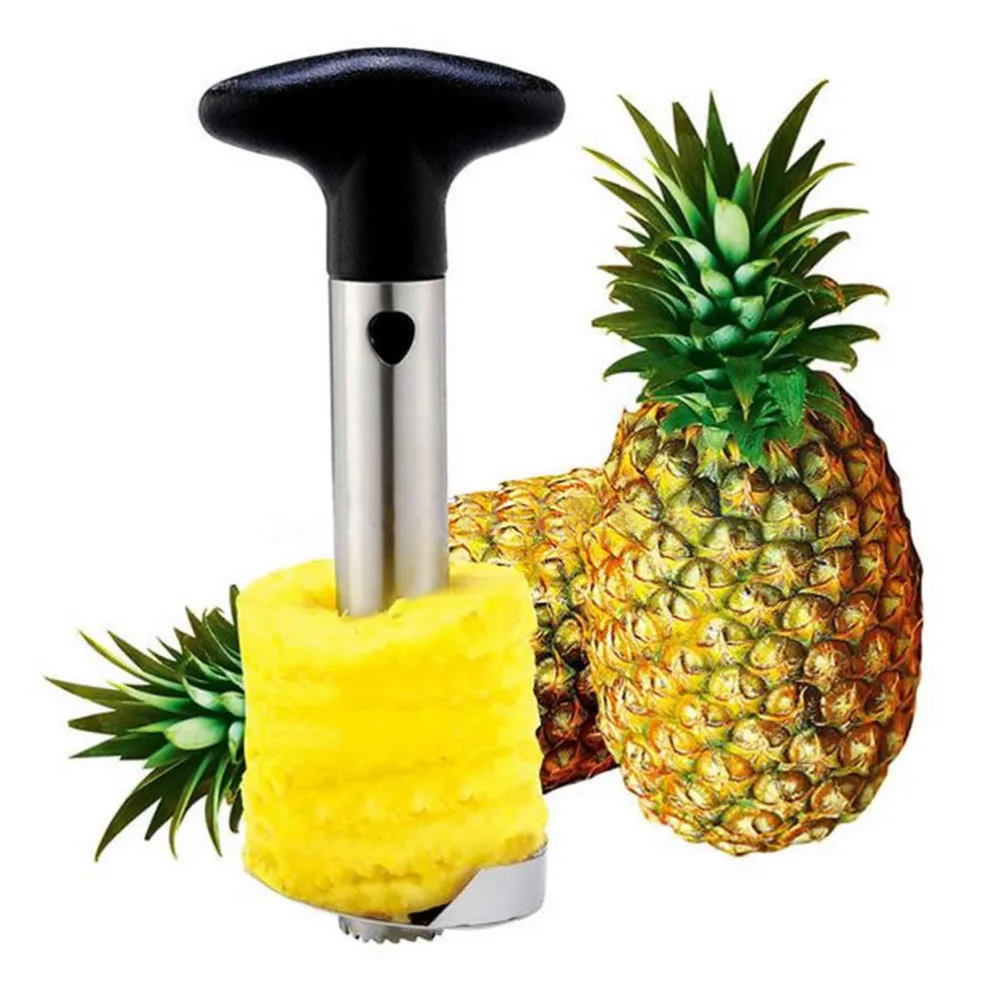 Stainless Steel Pineapple Peeler Slicer Cutting Machine Kitchen Tool Fruit Knife Fast Cutter Spiralizer Accessories | Дом и сад