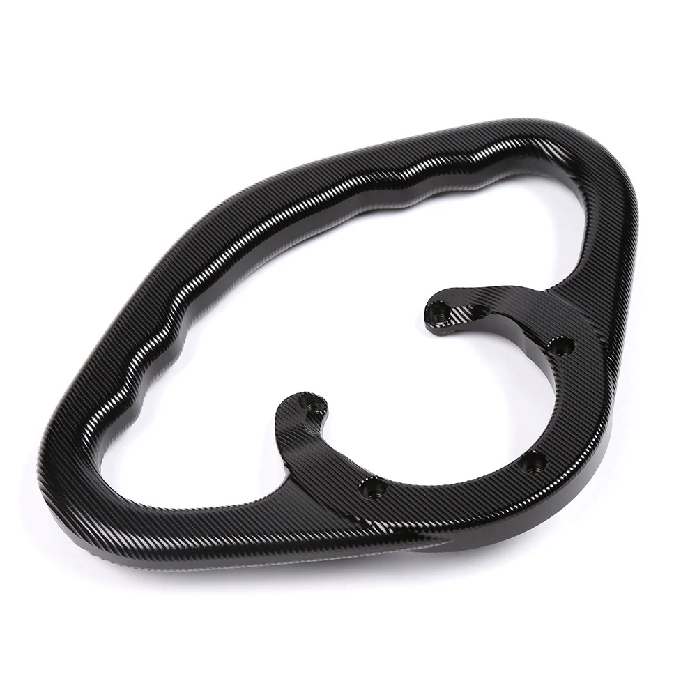 Black SMOK для Yamaha YZF R1 2004 2009 R6 2000 2001 2002 мотоциклетные пассажирские рукоятки рукоятка бак поручень ручки подлокотник - Цвет: Black