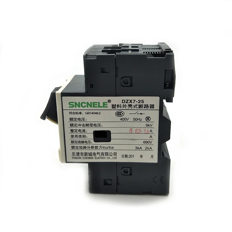 GV2ME 0.63-1A 3P Motor Starter Circuit Breaker Overload Protector MPCB 690V 6KV | Обустройство дома