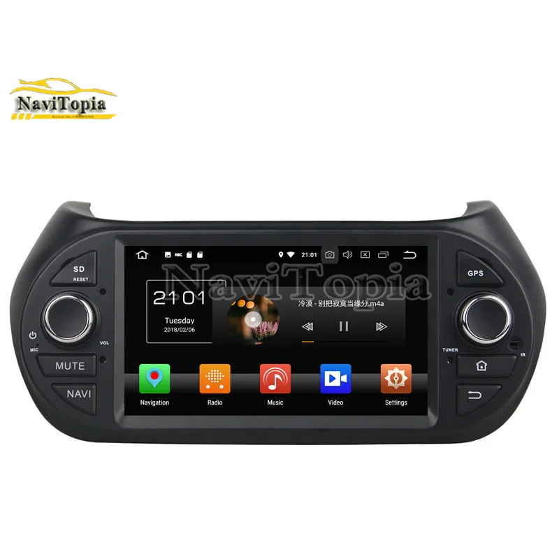 NAVITOPIA 4G+64G Octa Core Android 9.0 Car Radio For Fiat Fiorino for Citroen Nemo Peugeot Bipper 2008-2015 DVD+GPS | Автомобили и