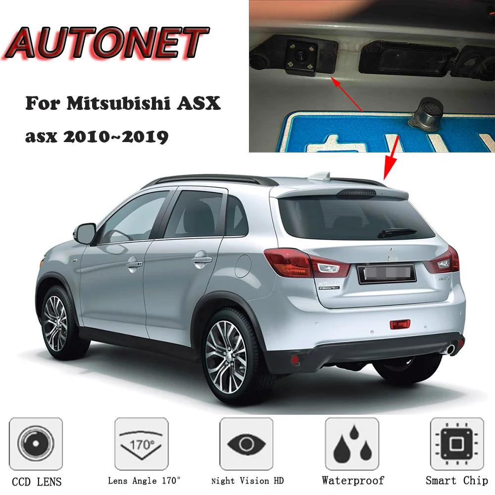 Камера заднего вида с ночным видением для Mitsubishi ASX asx 2010 ~ 2019|Камеры авто| |