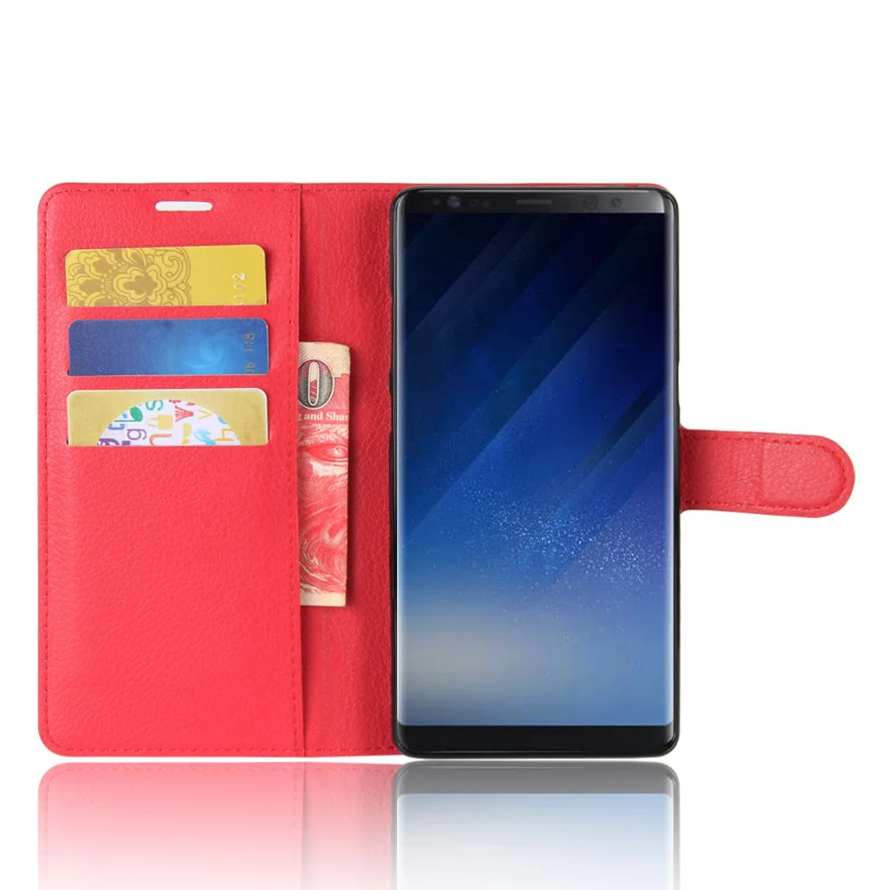 Роскошный цветной чехол в стиле ретро для Samsung Galaxy Note 8 S8 Plus из искусственной кожи