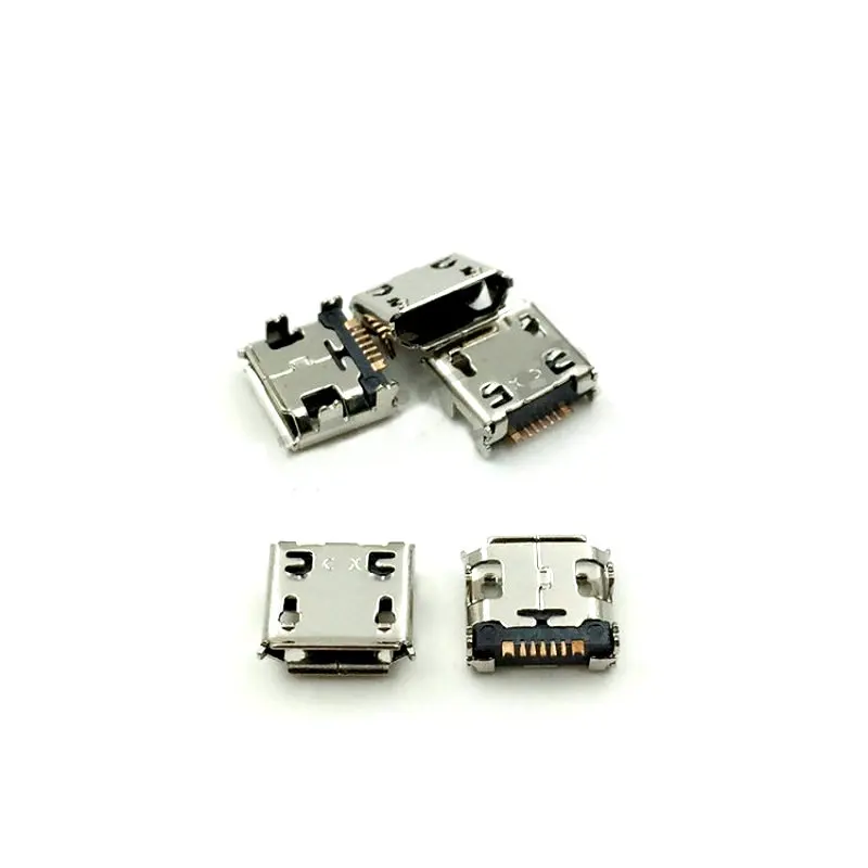 5 шт./лот разъем Micro USB для зарядки Samsung i9103 i9250 i929 S5360 S5570|Шлейфы мобильных телефонов|