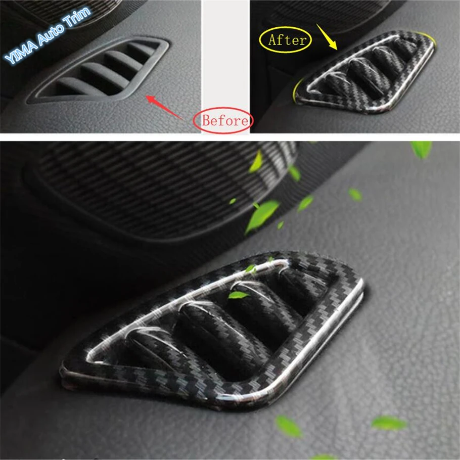 Lapetus автомобильный Стайлинг приборной панели кондиционера AC Outlet Vent Cover Trim ABS для