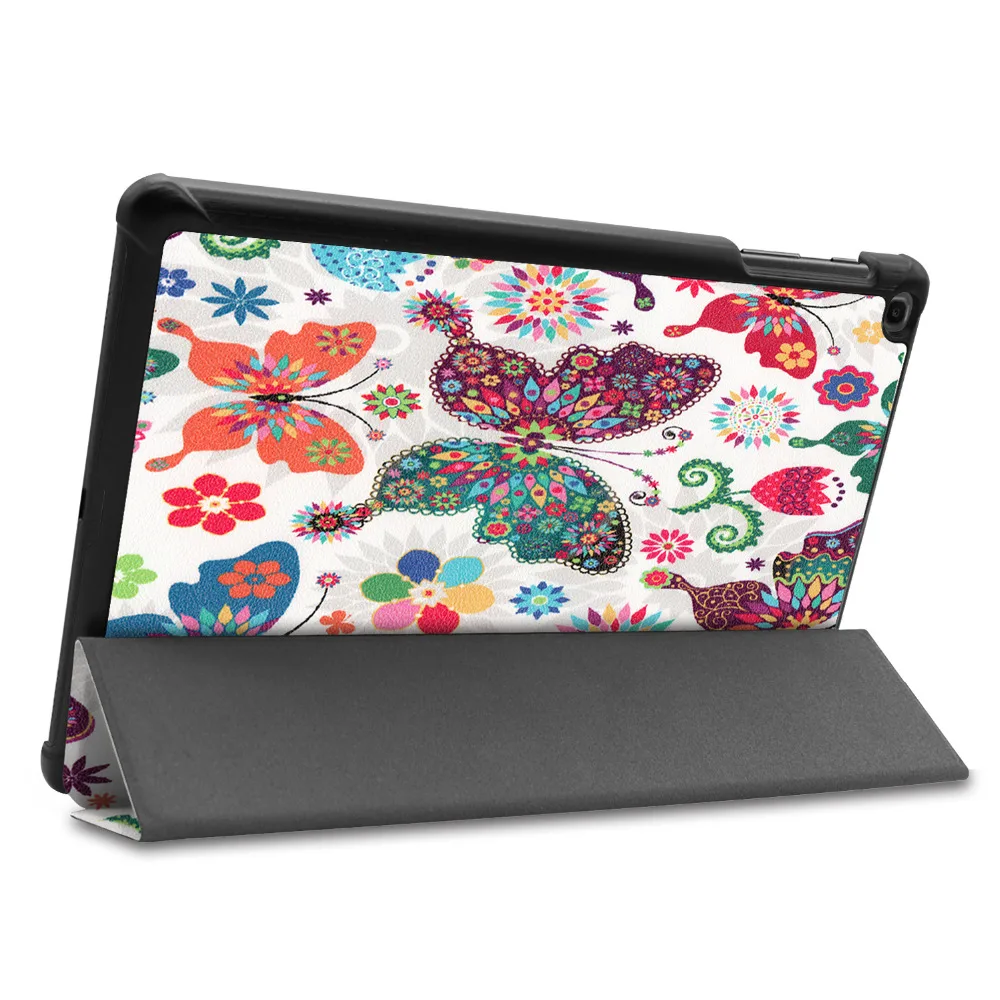Флип-Стенд кожаный магнитный чехол Funda Capa чехол для Samsung Galaxy Tab A 10,1 T510 T515 SM-T510 SM-T515 Coque+ пленка+ ручка