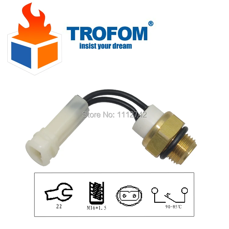 Охлаждающий вентилятор двигателя переключатель температуры для NISSAN CHERRY 3 III PRAIRIE