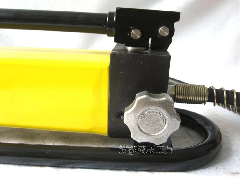 1.5L Portable Hydraulic Pump with Pressure Gauge Manual Hand Ultra-high CP-700B | Обустройство дома