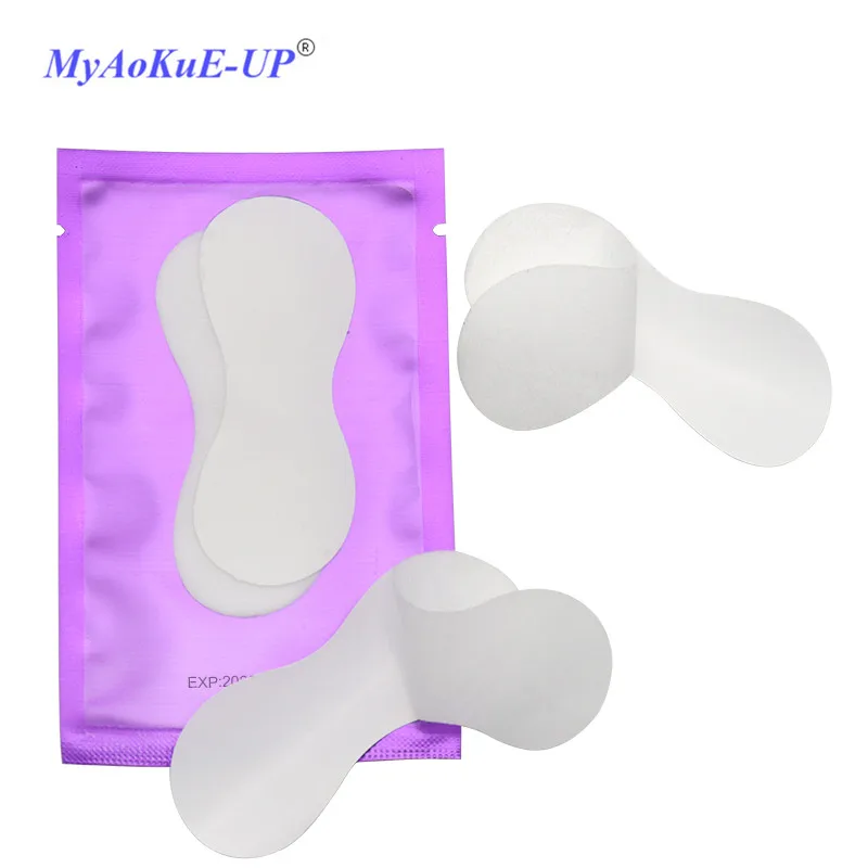 50 пар/лот подушечки для накладных ресниц под глаза гидрогелевые патчи