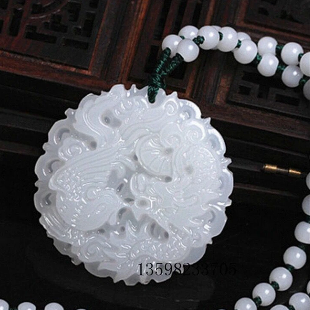 Цепочка с подвеской в виде дракона Феникса оригинальное ожерелье кулоном из