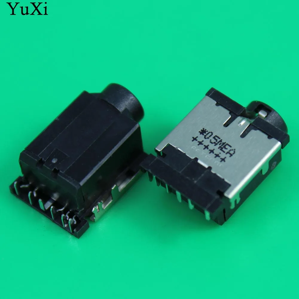

YuXi 3.5 mm audio jack for Toshiba C800 C805 C840 L800 L840 M800 M805 Microphone Headphone connector Socket
