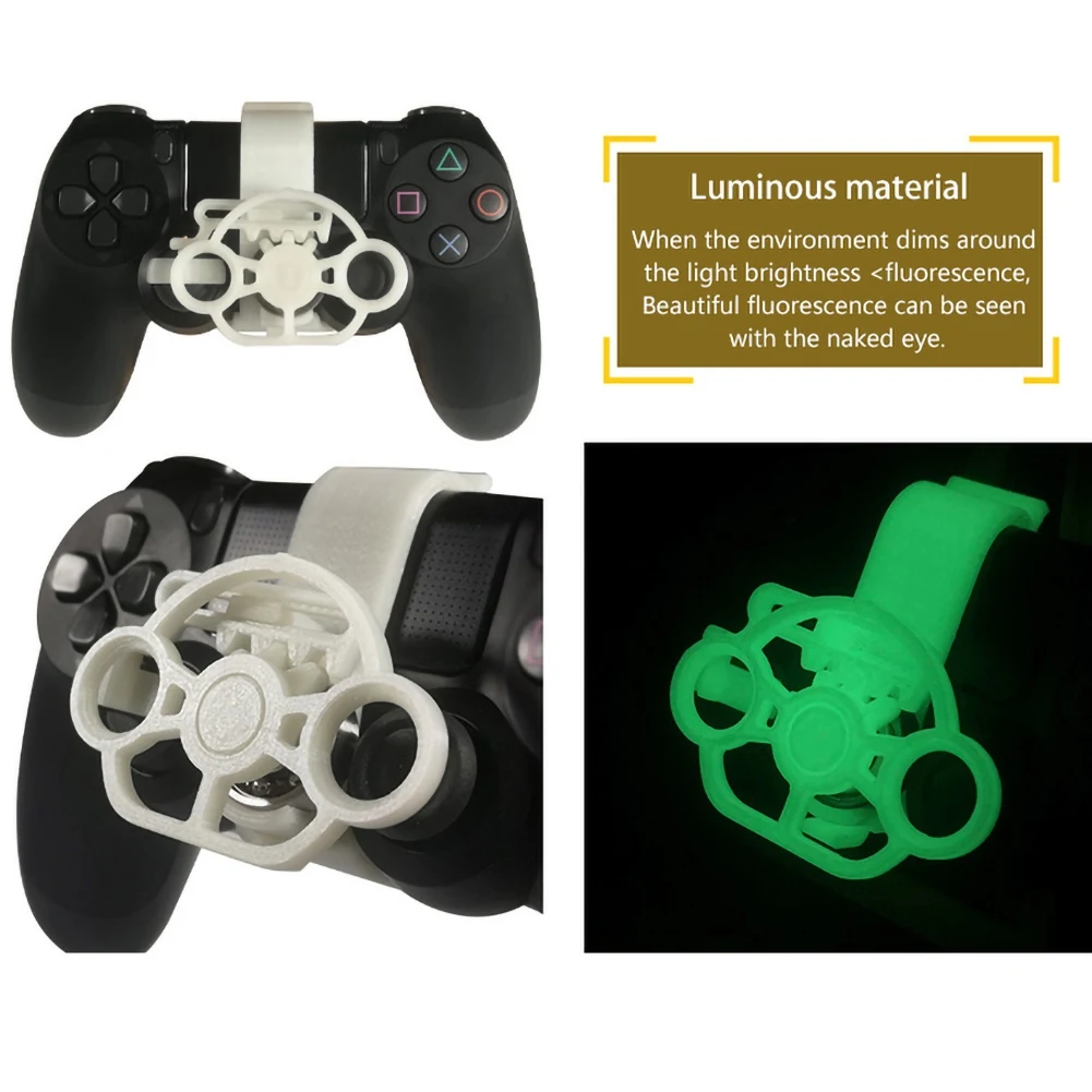 PS4 игровой гоночный руль 3D Печатный мини руль добавить на для playstation 4 PS 4 контроллер