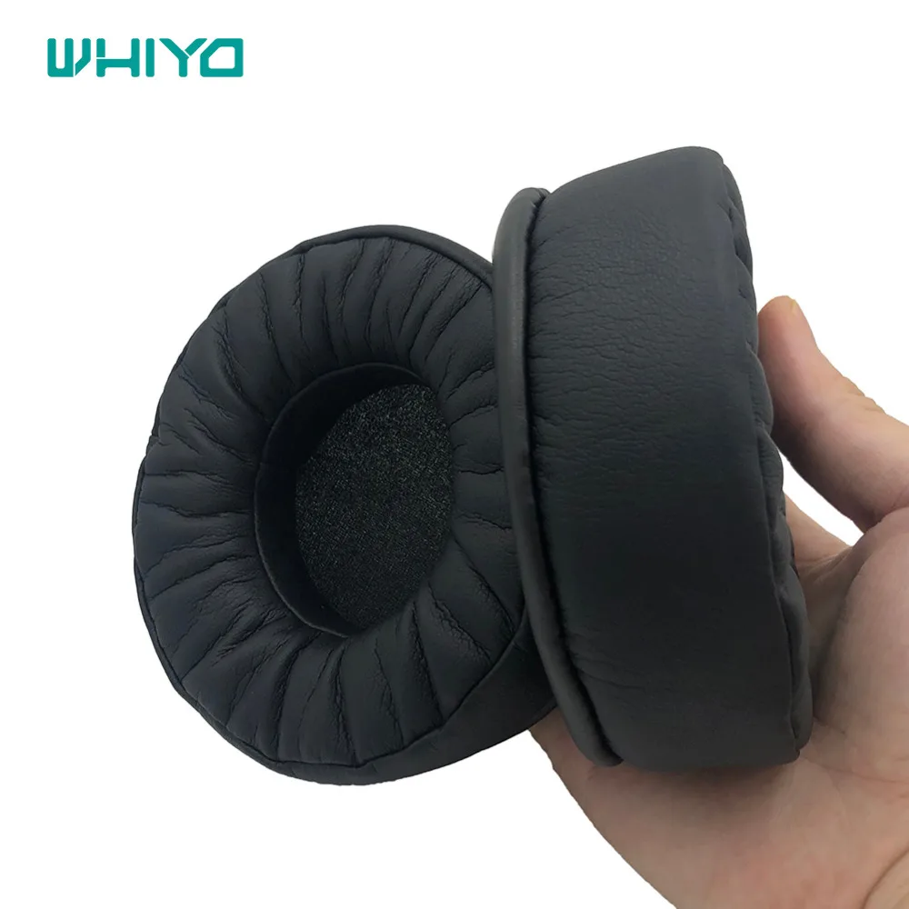 

Whiyo 1 pair of Protein Leather Replacement Ear Pads Cushion Cover Earpads Earmuff for Creative Aurvarna Platinum Headphones