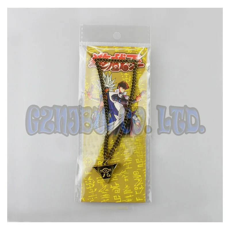 Аниме Yu-Gi-Oh бронзовое металлическое ожерелье YUGIOH Millenium подвеска-пазлы Ювелирная