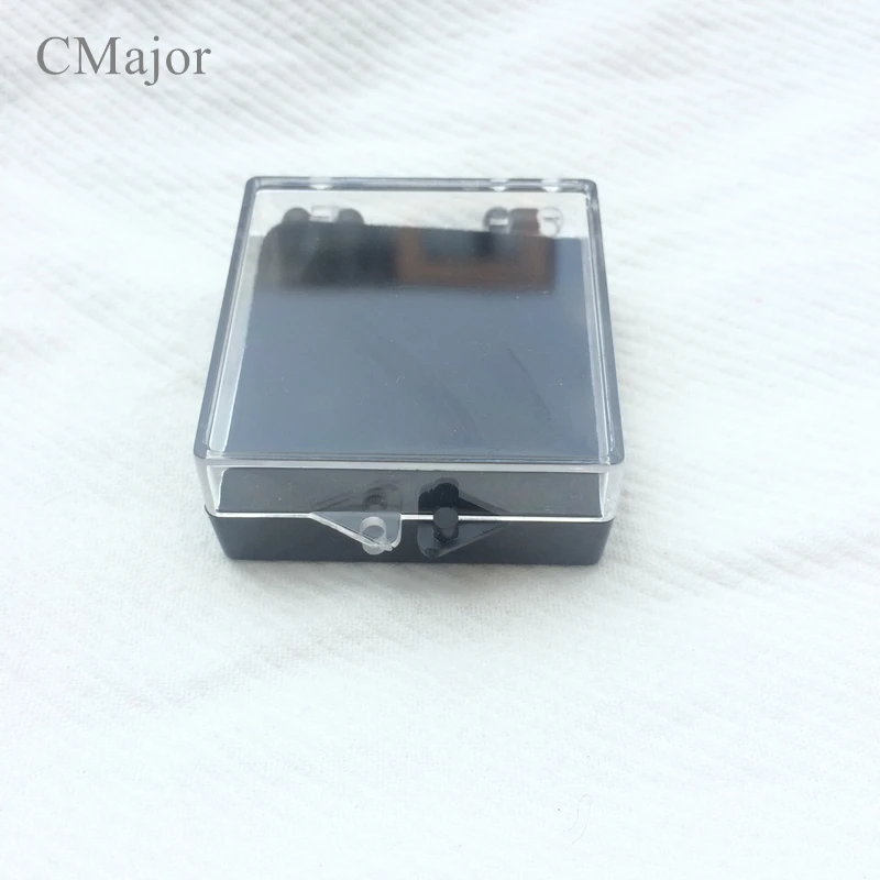 Размер 40 x40x20mm прозрачный пластиковый коробка дисплея для Для женщин Рак молочной