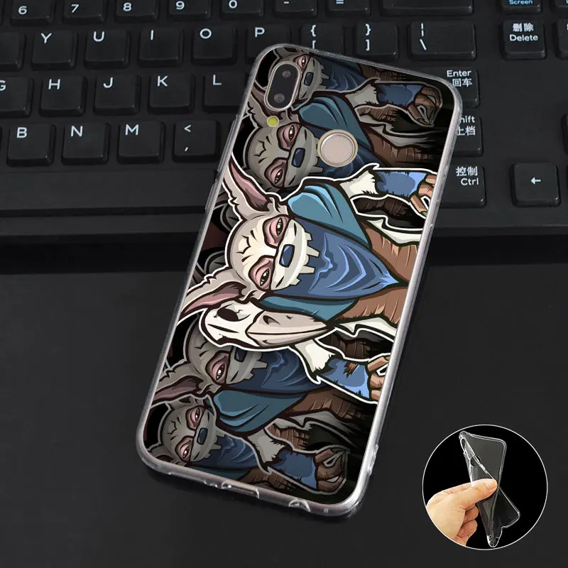 DREAMFOX K067 Dota 2 Meepo Soft TPU Silicone Case Cover For Huawei Honor 6A 6C 7X 9 10 P20 Lite Pro P Smart |