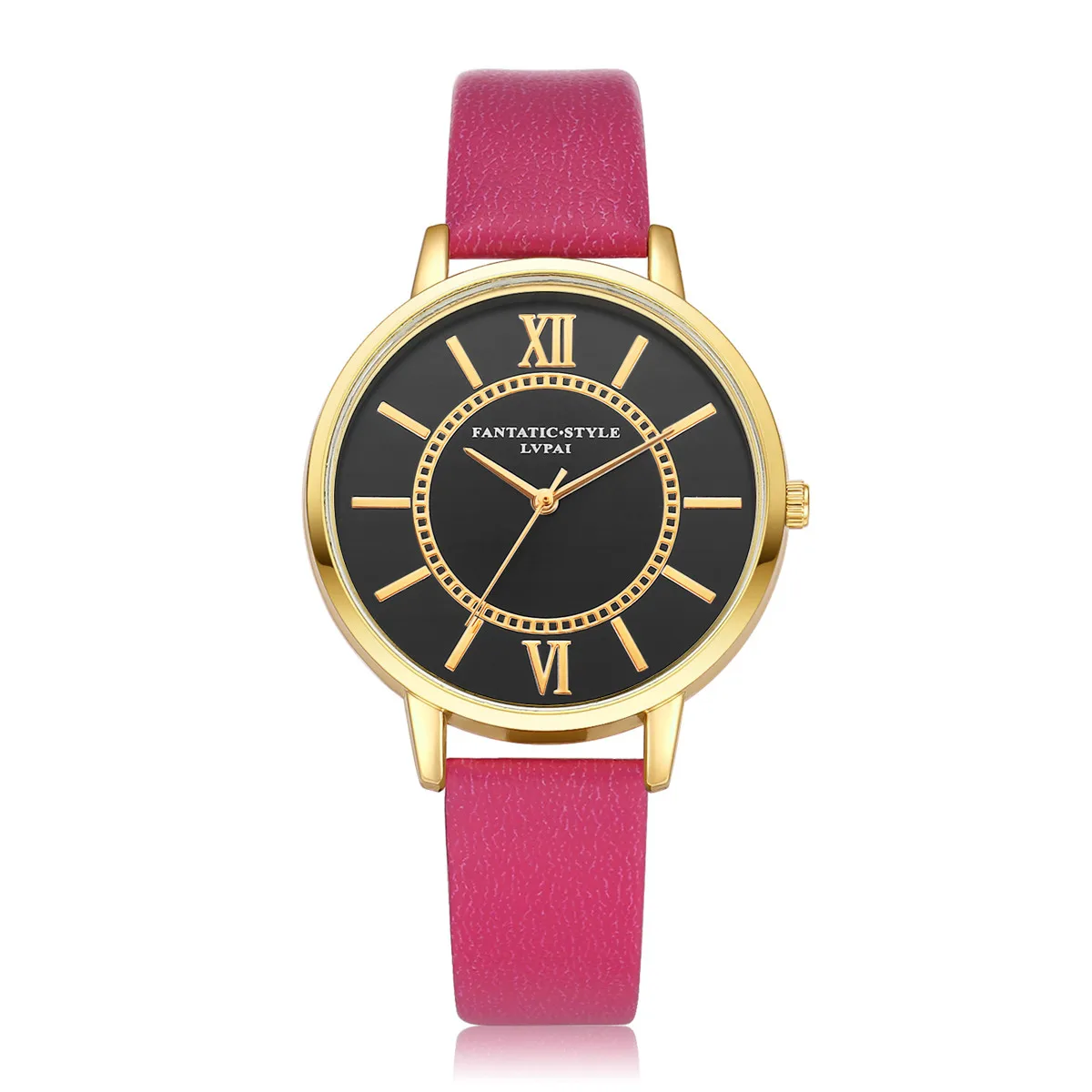 Часы Lvpai женские кварцевые с золотым циферблатом | Наручные часы