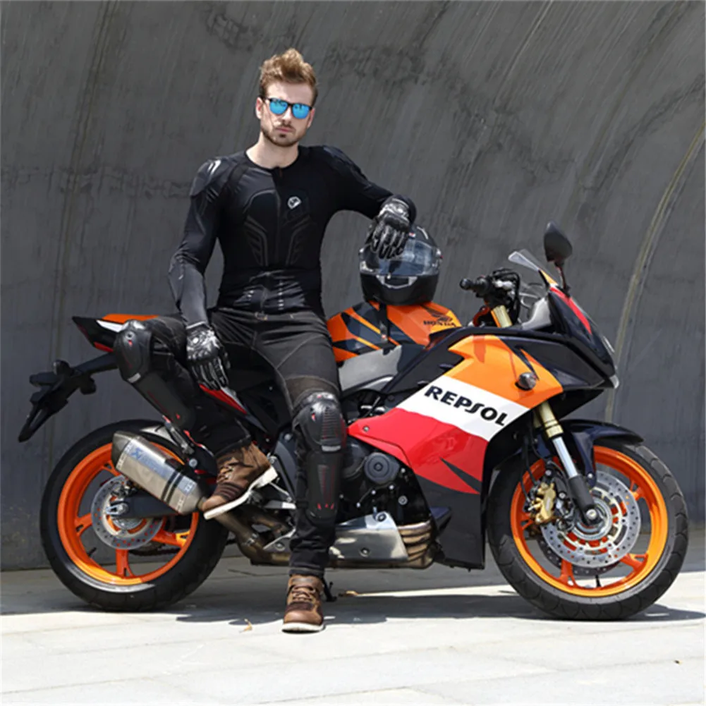 Защитный чехол для мотоцикла CE защитный мотокросса черная Броня|motorcycle armor