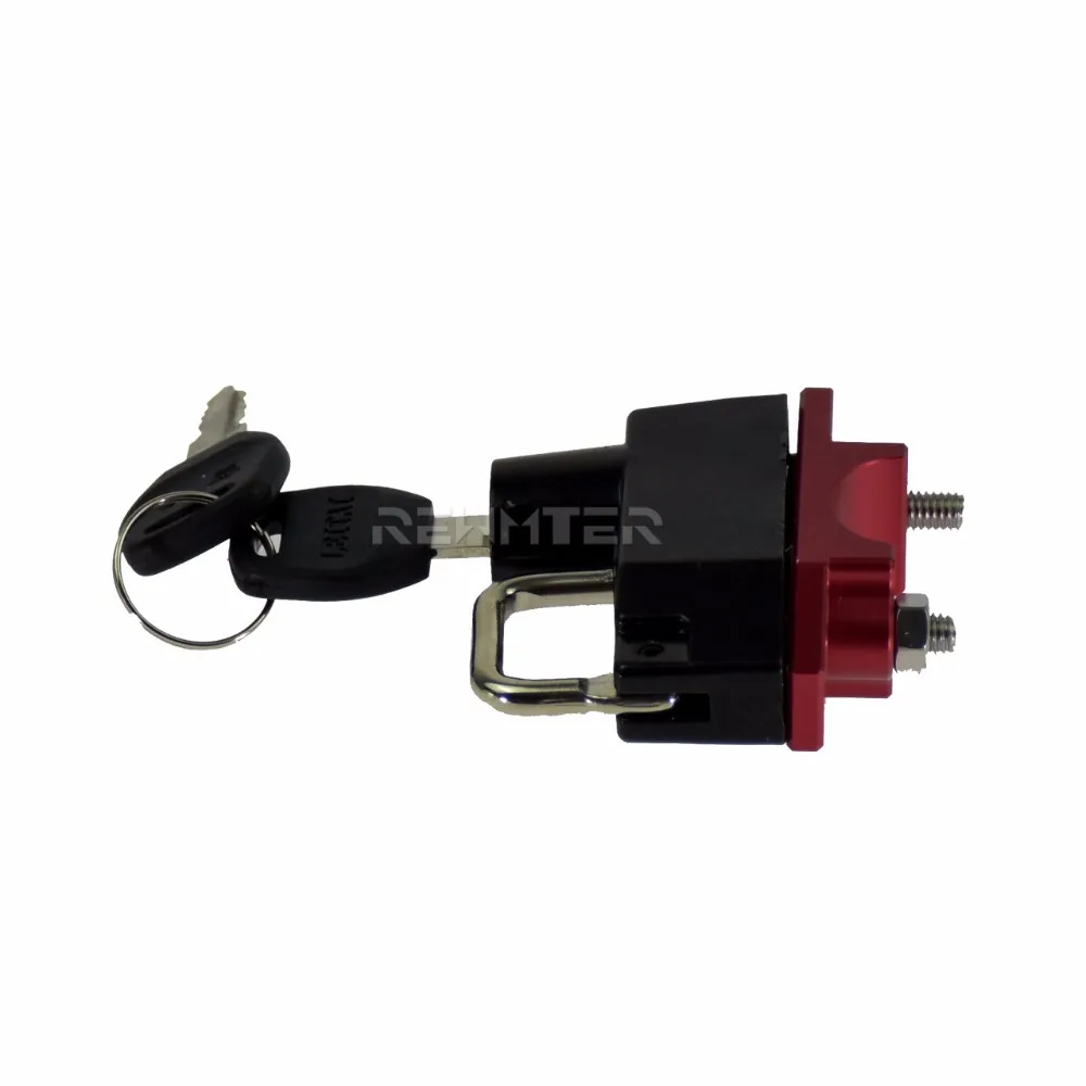 

Motorcycle Parts Helmet Lock Red Aluminum For Yamaha FZ-8 Fazer FZ1 N FZ1 Fazer For YAMAHA MT-09 Tracer 2016