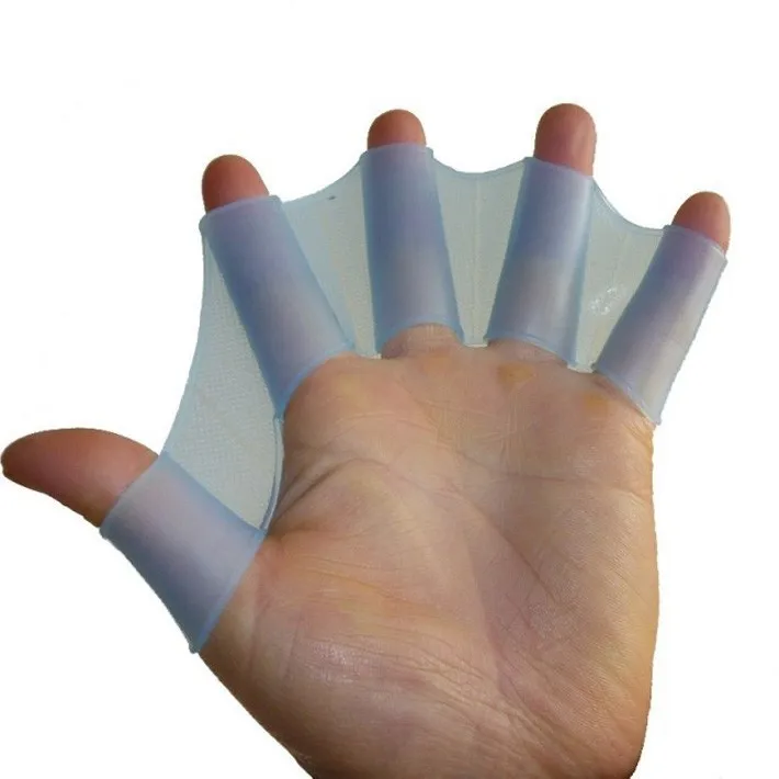 Free Shipping silicone material palm swimming fins for hands_sailor webbed flying fish gloves flippers | Спорт и развлечения