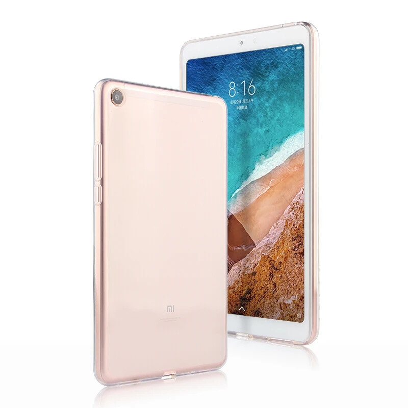 Чехол для Xiaomi Mi Pad 4 8 0 чехол 360 полная защита Мягкий резиновый матовый 2018 Новые