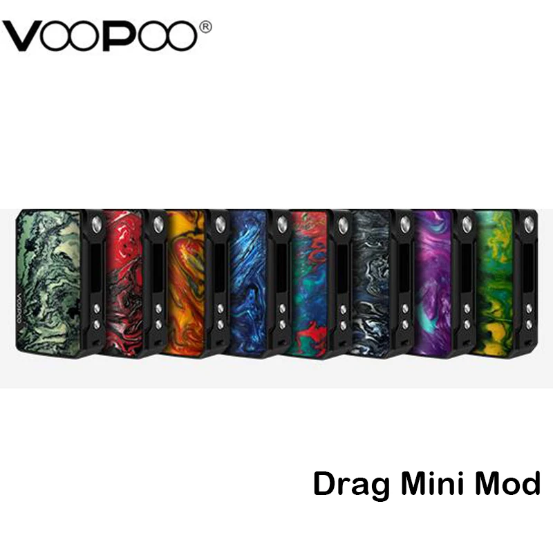 Оригинальный VOOPOO Drag Mini Mod 177W & 4400mah батарея поддержка RDA/RTA/RDTA бак электронная