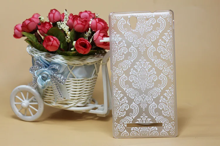 Жесткий чехол-накладка для Sony Xperia C3 D2533 Dual D2502 S55T S55u держатель телефона винтажные