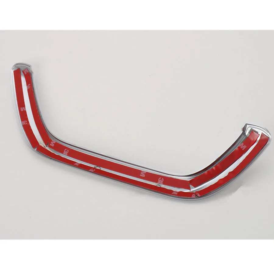 

For Jeep Cherokee 2014-2016 ABS Car Co-driver Passenger Seat Storage Bag Decoration Strip Sticker Trim Styling