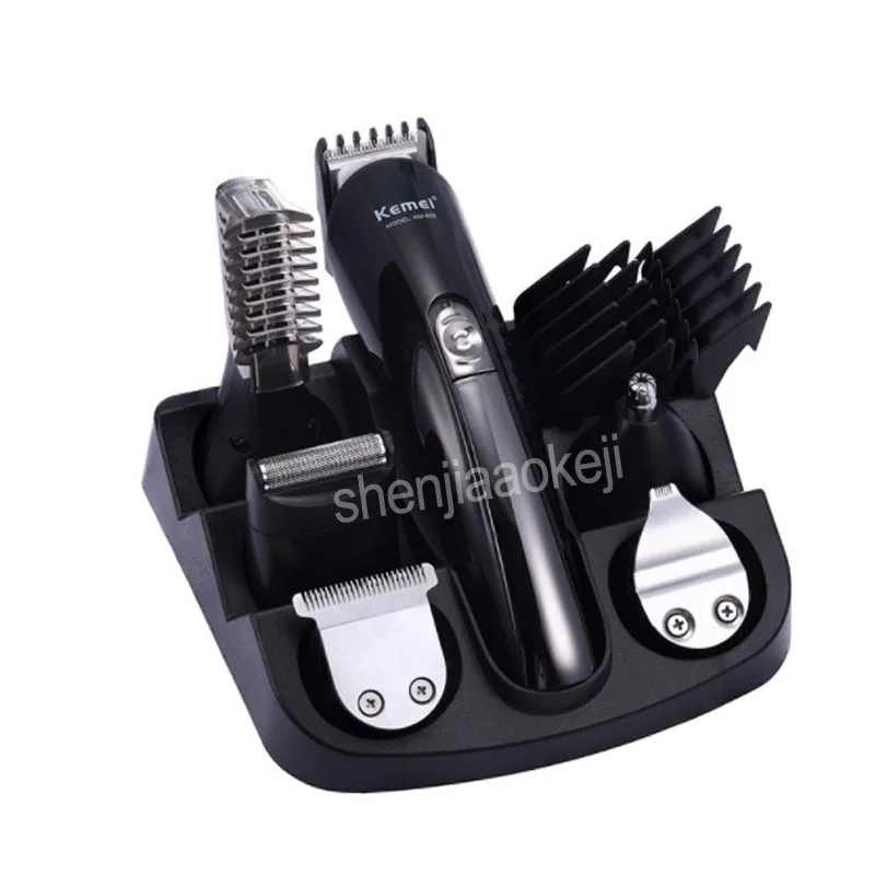 

1pc Professional Multi-function hair clipper personal care hair Household Hair clipping machine KM-600 Haircut Device 100-240v