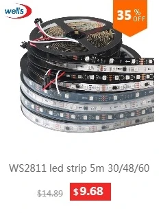 WS2812B умный светодиодный пиксель полосы 30/60/144 светодиодный s/m WS2812 IC SMD 5050 RGB светодиодный полосы света 1 М/4 м/5 м DC5V Водонепроницаемый/не Водонепроницаемый