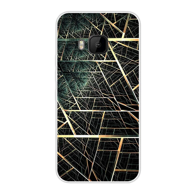 Защитный чехол для HTC One M9 Coque мягкий ТПУ 5 0 дюйма с изображением жирафа Fundas