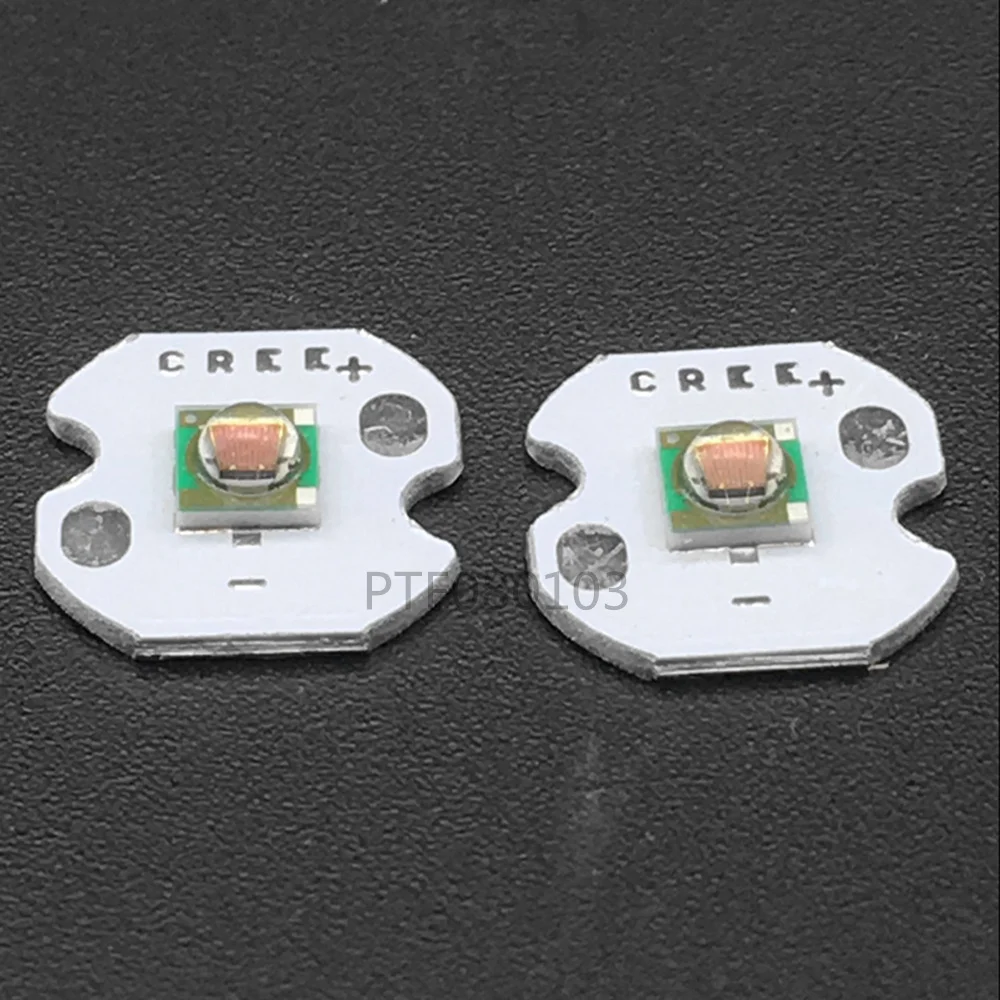 10 шт. X 1-3 Вт CREE XP-E XPE фото красный 660nm светодиодный темно-красный светодиодный излучатель Didoes на 20 мм/16 мм/14 мм/12 мм/8 мм PCB