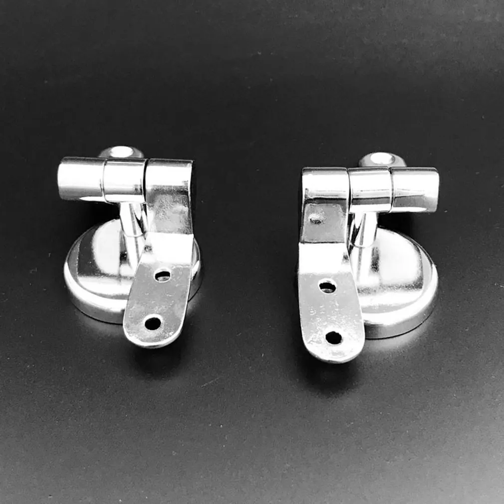 Zinc Alloy Toilet Hinge with Fittings Screws Replacement Closestool Seat Hinges Repair Tool Quality &amp Universal | Обустройство