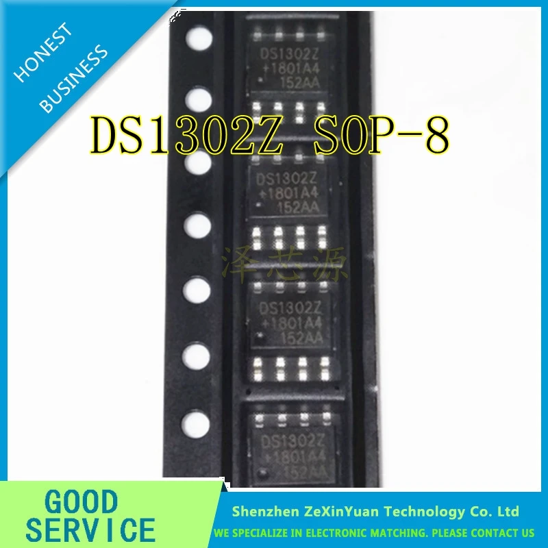 10 шт./лот DS1302 DS1302Z DS1302ZN SOP-8 чип в реальном времени IC