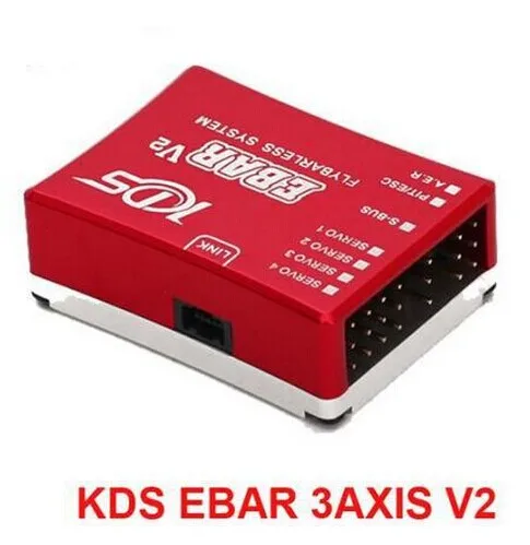 KDS EBAR 3AXIS V2 сенсор PPC беспилотная система трехосевой гироскоп RC вертолет|flybarless