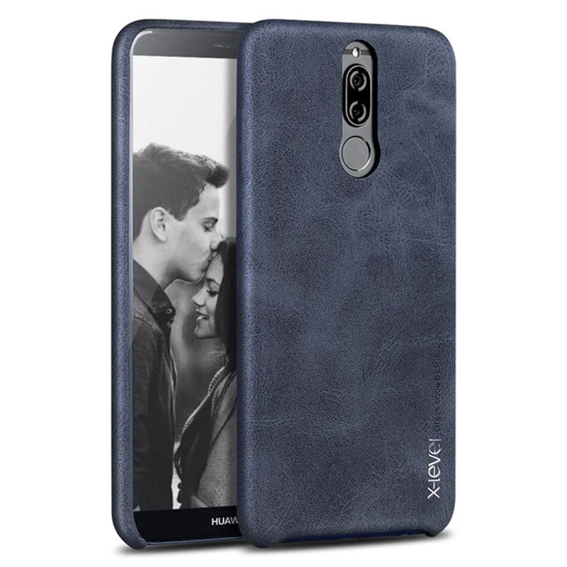 Mate 20 lite Case X-Level Vintage PU Leather Phone Cases For Huawei 10 Maimang 7 Ultra Thin Back Cover | Мобильные телефоны и