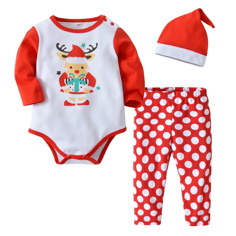 Детская одежда для новорожденных девочек комбинезон с длинным рукавом брюки