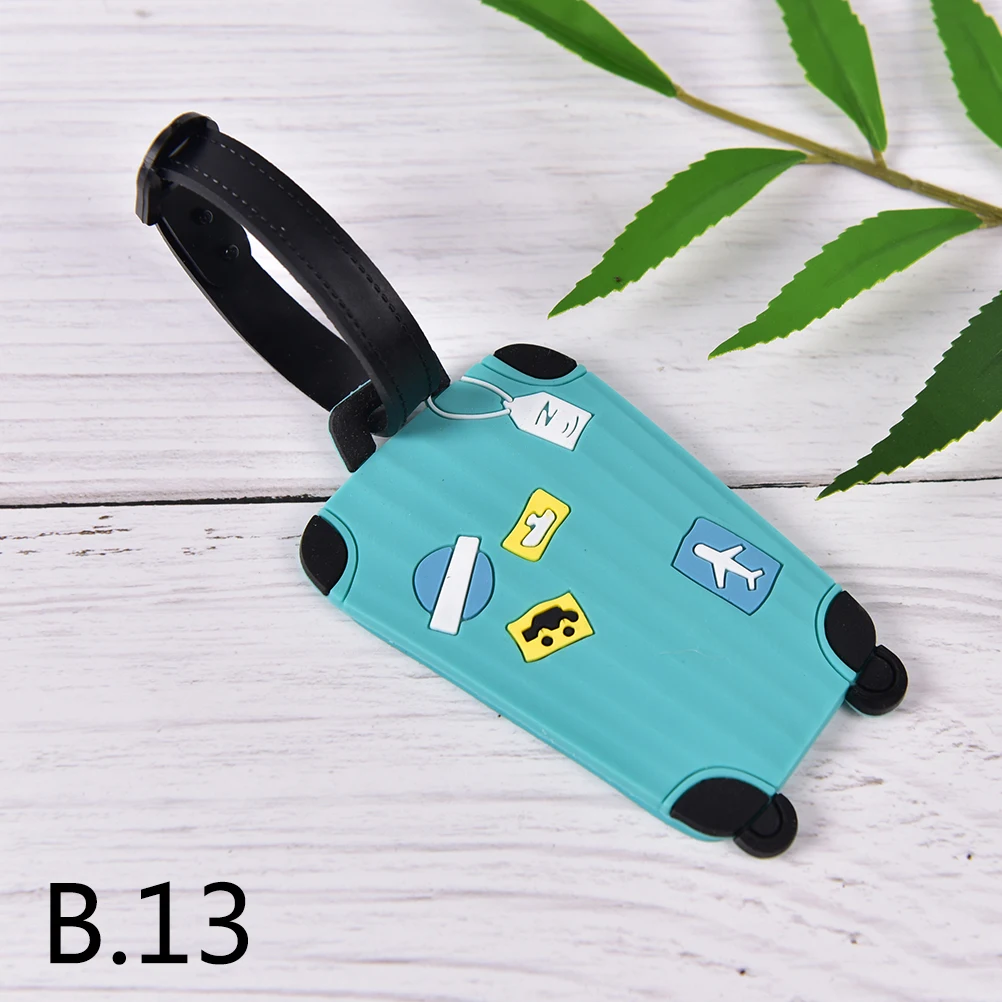 1 шт. бирки для багажа путешествий цветные конфет с буквами на английском языке