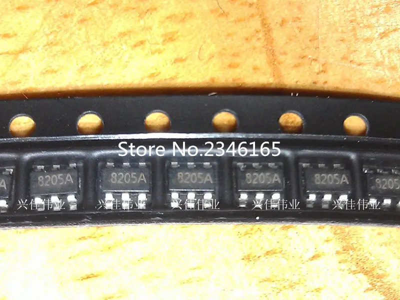 50 шт. 8205 8205A CEG8205A FS8205A SOT23 6 литиевая батарея Защита IC новая точка гарантия